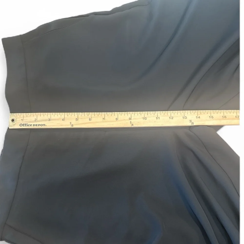 Zenana Wide Leg Pants Size XL Black High Rise Pockets Elastic Waistband At Back - Picture 11 of 12